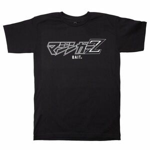 BAIT X MAZINGER X GOODSMILE MEN ROBOT SCHEME TEE (BLACK) LARGE